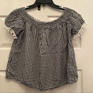 Woman’s Checkered Top